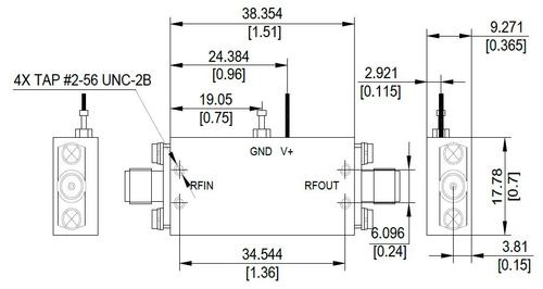 A-LNAQX-380178-S5S5 low noise amplifier 